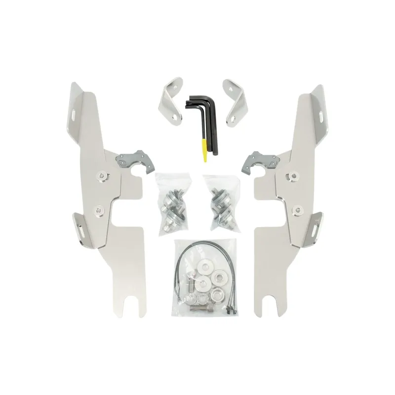 Memphis Shades Trigger Lock AL Batwing Verkleidung f. Harley FLD 1690 12-16 Abverkauf