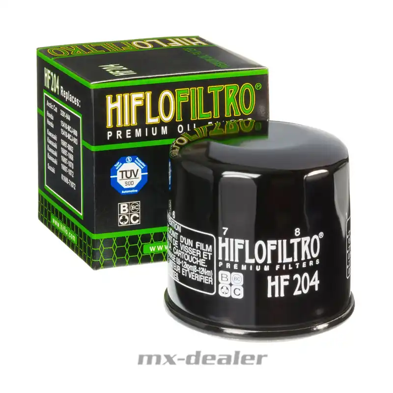 Ölfilter Hiflo HF 204 Yamaha YZF-R6 2008 bis 2019 MT07 FZ07 Premium Preisknaller