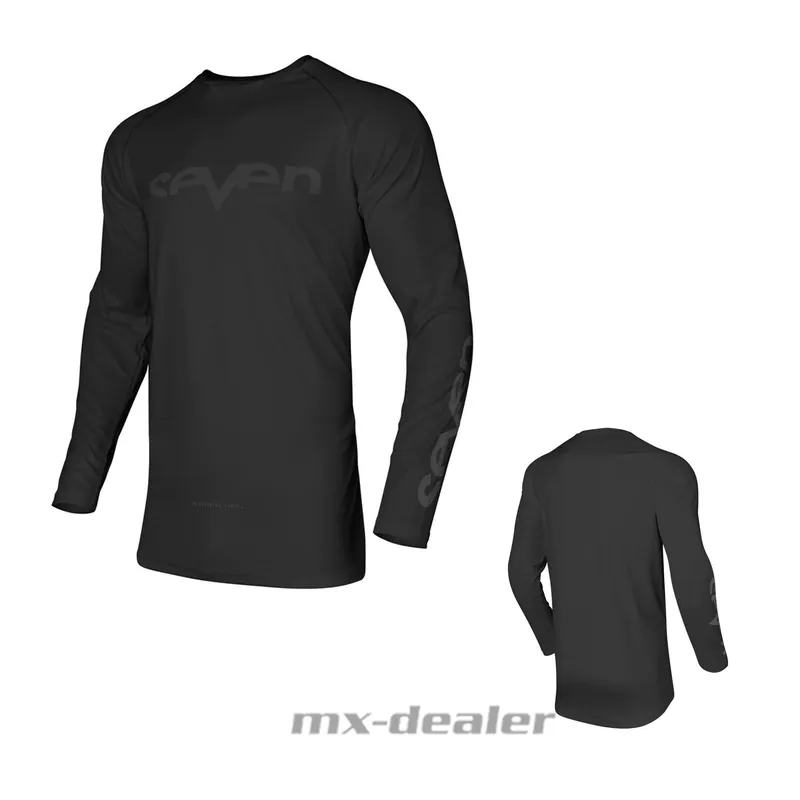 Seven MX Vox Staple Schwarz MX Motocross Cross Jersey Shirt MTB Enduro L Knallerangebot