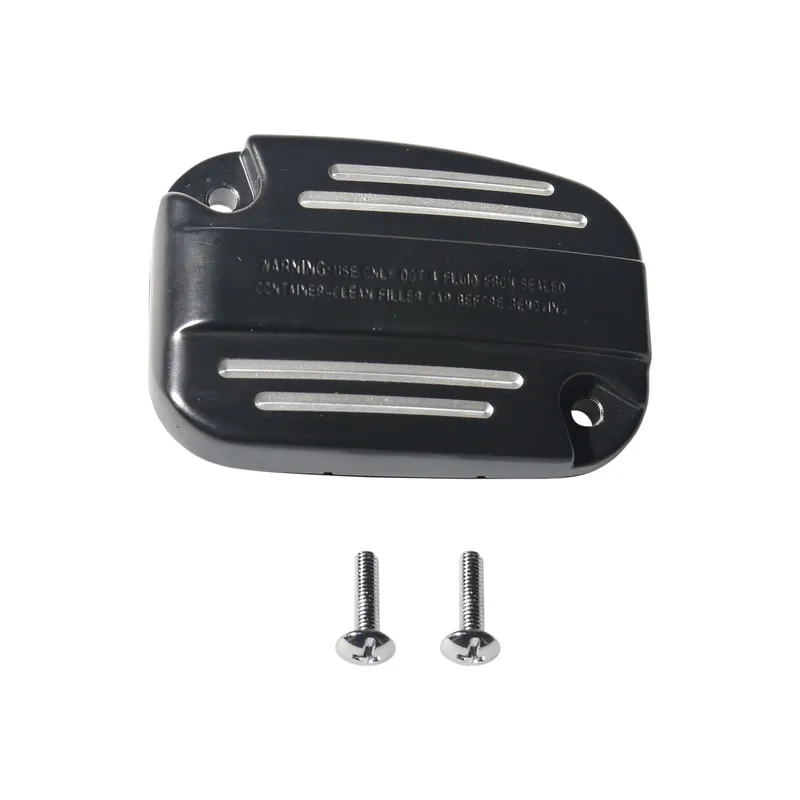 Sale Drag Specialties Kupplungshauptzylinder-Abdeckung Schwarz f. Harley 8153