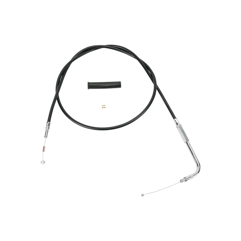 Drag Specialties Schwarzes Vinyl Gas-/Leerlaufseil L44" Schwarz Idle 95 mm 3-3 Bestseller