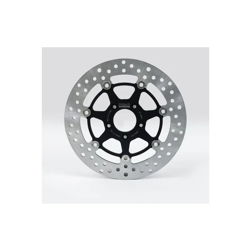 Drag Specialties FT-Serie Bremsscheibe OD300mm Schwarz 5 f. Harley FTAB Heißes Angebot