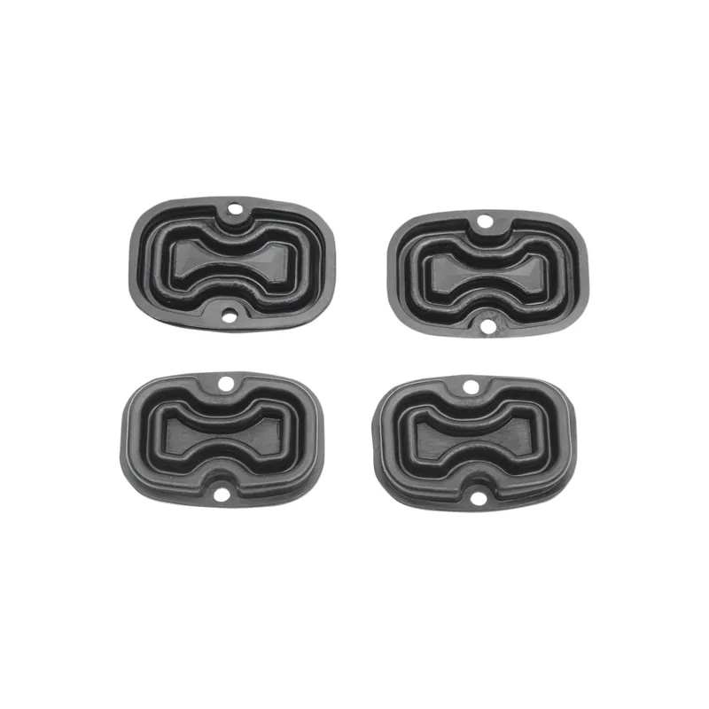 Knallerangebot Drag Specialties Ersatz-Dichtungen Schwarz hinten f. Harley 715G