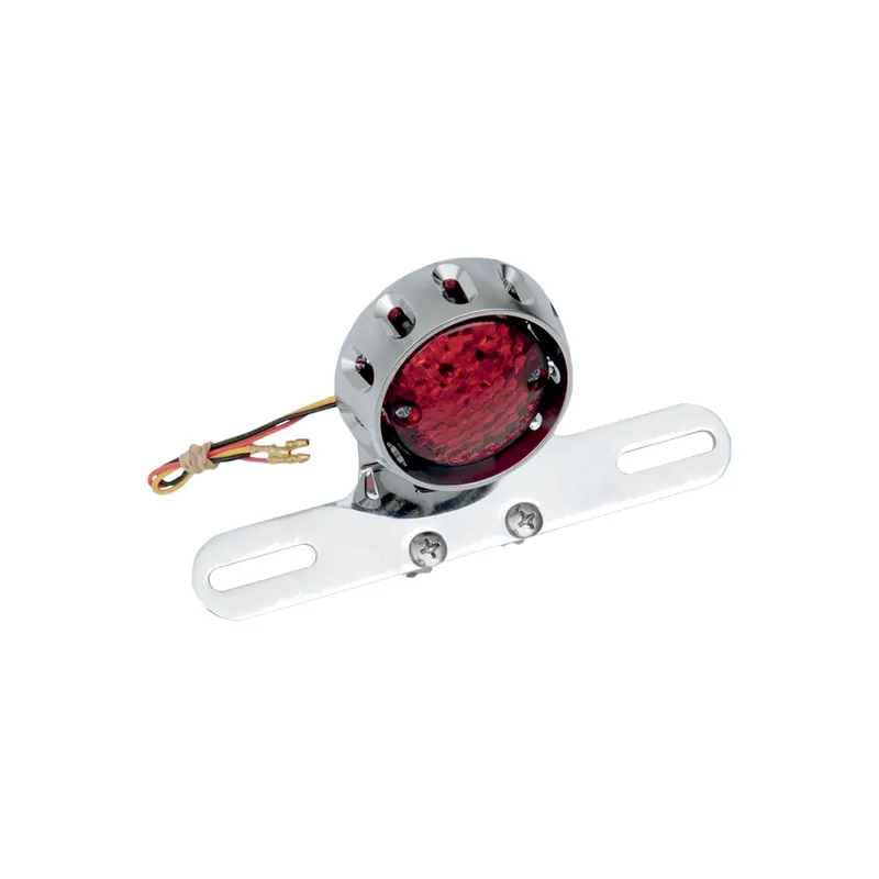 Drag Specialties Custom Bobber LED-Rücklicht und Kennzeichenhalter hinten Chrome Preisreduziert
