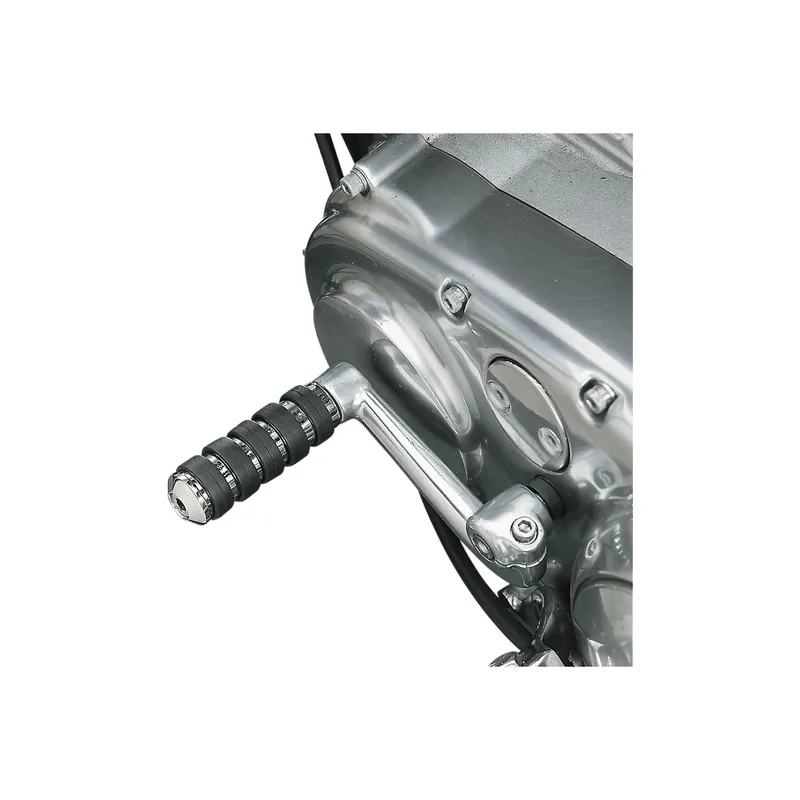 Drag Specialties Soft-Ride Schaltrasten Schwarz Chrom/Schwarz Preiswert