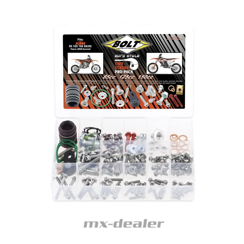 BOLT KTM Pro-Pack Schrauben Kit Satz SX EXC 2Takt 85 125 150 Finale Aktion