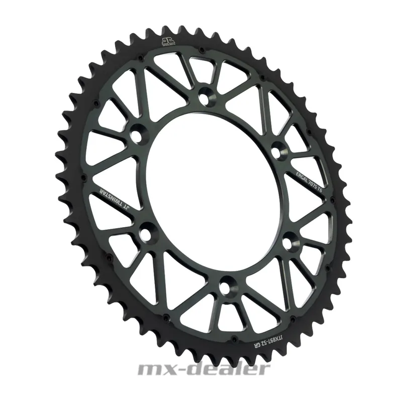 JT Sprockets Twinstar Stahl Alu Kettenrad Grau Beta RR 2T / 4T 250 300 350 Knallerangebot