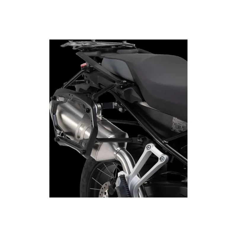 SW MOTECH PRO Seitenträger. Schwarz. BMW F 750/800 GS, 850 GS/Adv (17-). Versand Am Gleichen Tag