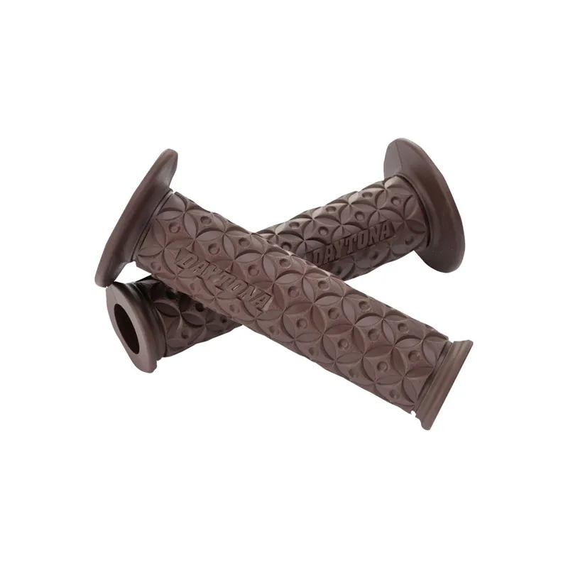 Schneller Versand DAYTONA "GRIPPYGRIP" GGD-NINJA Griffgummi paar braun ø22.2 mm 7/8"