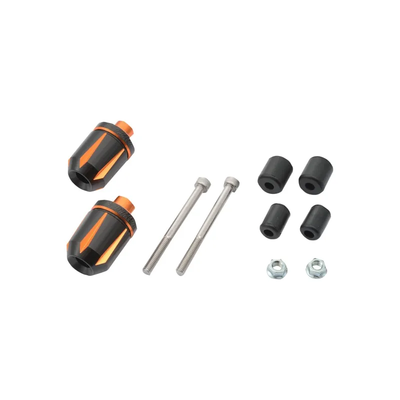 Kracherpreis DAYTONA "TKM-2" Lenkergewichte Paar 2-farbig eloxiert 7/8" + 1" / Ø 14-19 mm orange schwarz