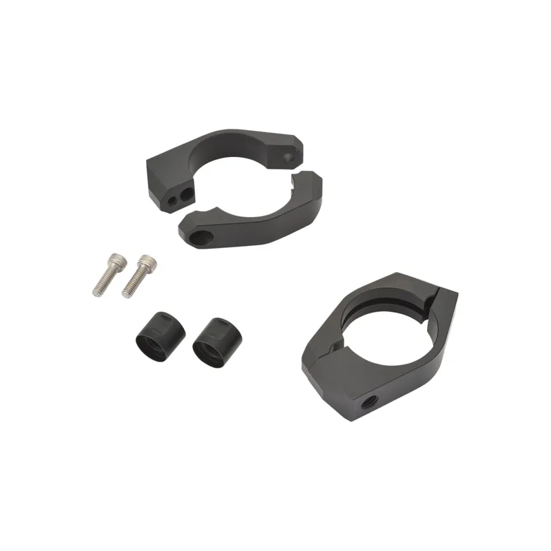 DAYTONA Gabel Klemmen Set 39mm Aluminium schwarz zur Blinker Montage Online Kaufen