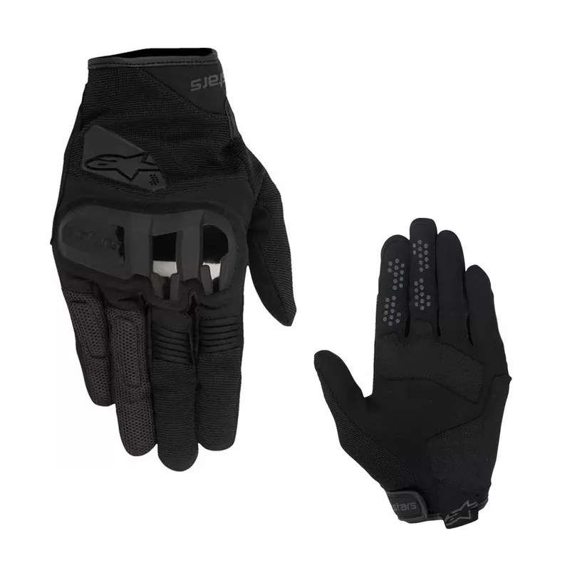 Geprüft Alpinestars Chrome Handschuhe Schwarz Handschuhe Supermoto Road Sport Touring XXL (12)