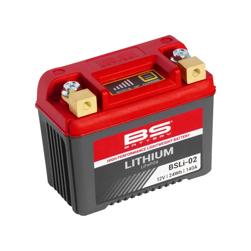 Versand Am Gleichen Tag BS Battery Lithium Ionen Batterie für Yamaha YZ 250 F 19 bis 25 PO4 BSLI-02