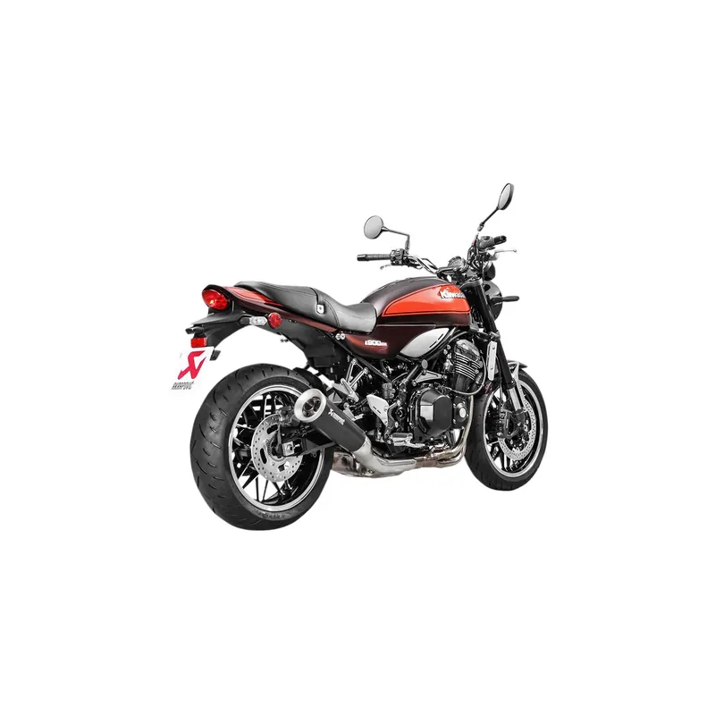 Must-Have Akrapovic Slip-On Line Titan Endschalldämpfer f. KAWASAKI Z 900 RS 18-24 o. ABE