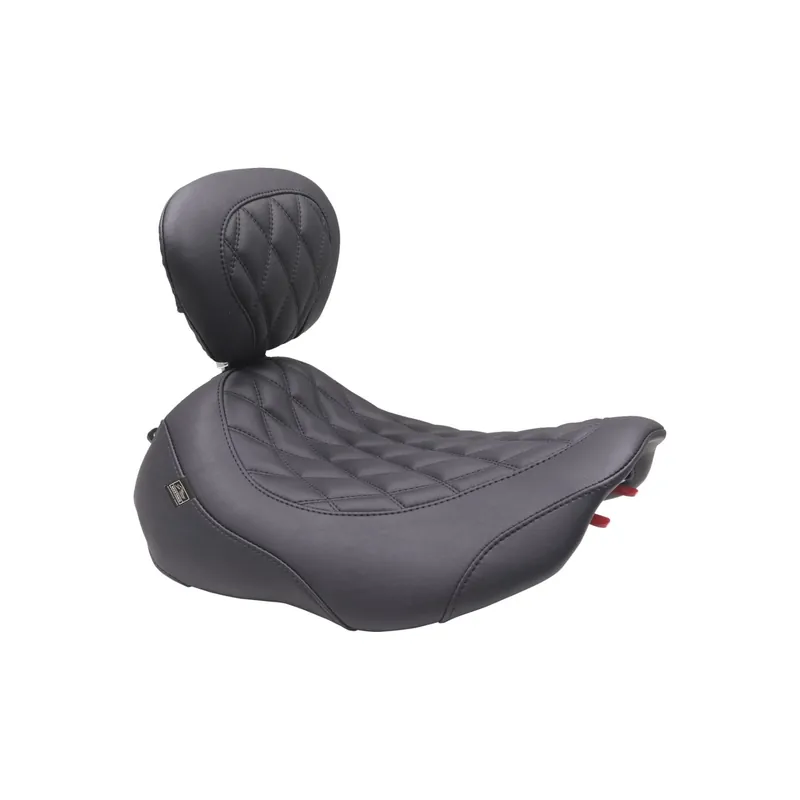 Mustang Solositz Wide Tripper m. Lehne f. Harley Touring 23–26 Beliebt