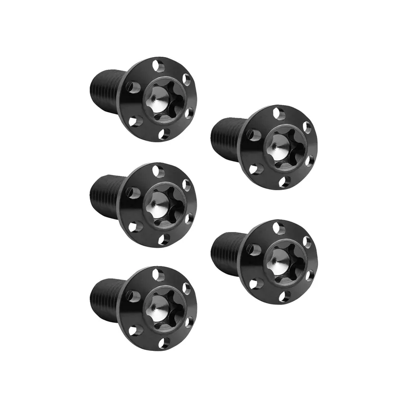 Arlen Ness Bremsscheiben-Schraubensatz hinten schwarz 3/8-16 Sale