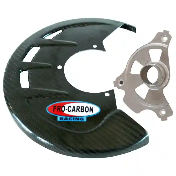 Direkt Vom Hersteller Carbon Bremsscheibenschutz vorne alle KTM/HQV/GasGas SX/SX-F/TC/FC/MC 15-26 EXC/EXC-F/TE/FE/EC 16-26