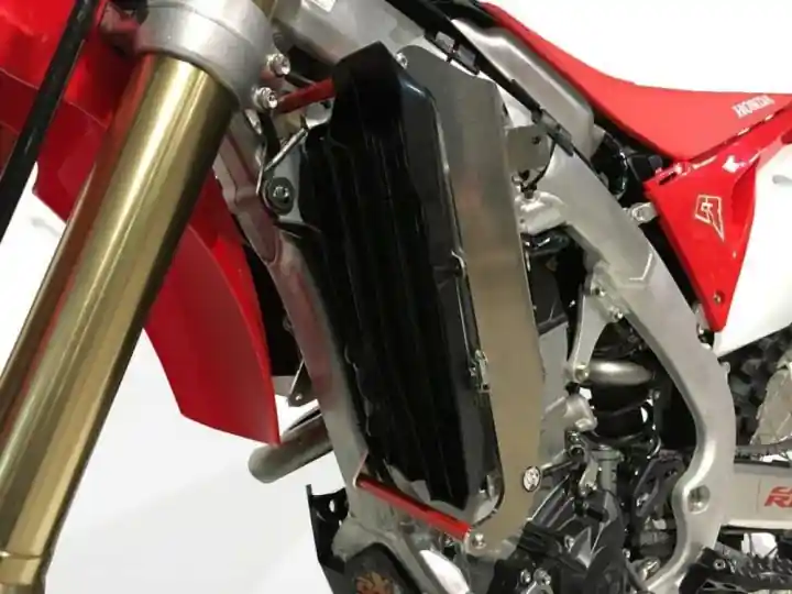 Expressversand AXP Kühlerschutz Honda CRF250R 20-21 - rot