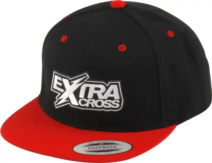 Extracross Snapback Cap Black-Red Must-Have