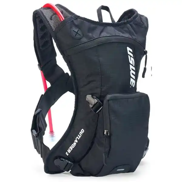USWE Outlander 3L Trinkrucksack für Motocross, Enduro und MTB Carbon Black Preis Gesenkt