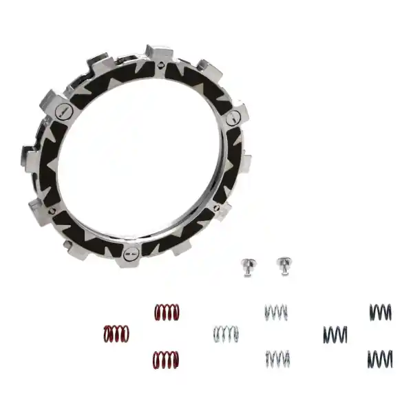 Rekluse Upgrade-Kit 4.0 EXP DISK - KT350 Base, 71 Wedge, silberne/rote/blaue Federn Neue Ware