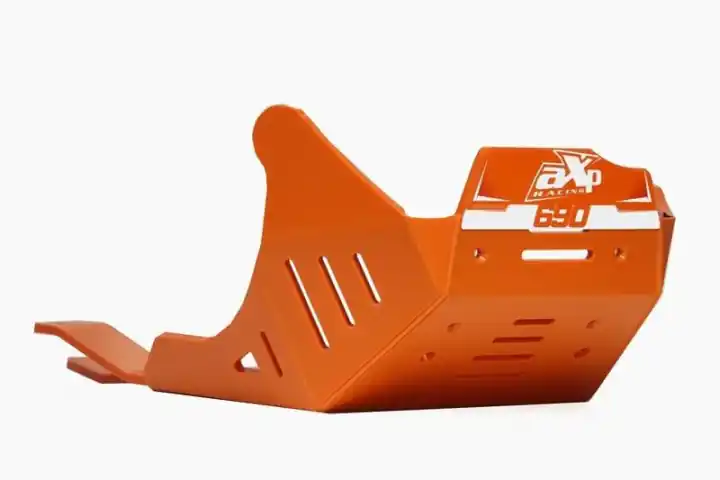 AXP Motorschutz Adventure Skid Plate HDPE 8mm KTM 690 Enduro R/ 690 SMC R 09-25 - orange Knallerangebot