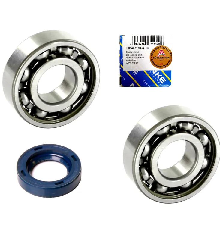 Ciao Kurbelwellenlager Kugellager Lagersatz Kurbelwelle NKE / NTN 6202 - C3 + Simmerring Wellendichtring Bravo Vespa SI Highlight