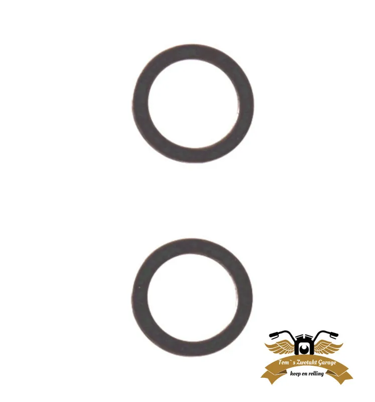2 x Paßscheibe Unterlegscheibe Kurbelwelle 15x21x0,5 Anlaufscheibe Ciao Preisknaller
