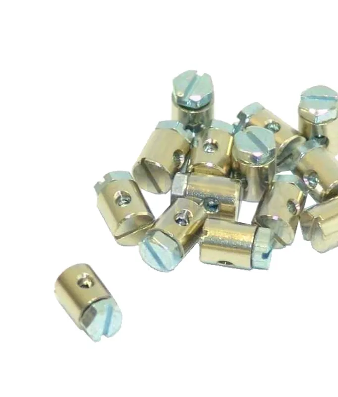 2 X Nippel Schraubnippel Klemmnippel Bowdenzug Seilzug 8 x 9 mm Heißes Angebot