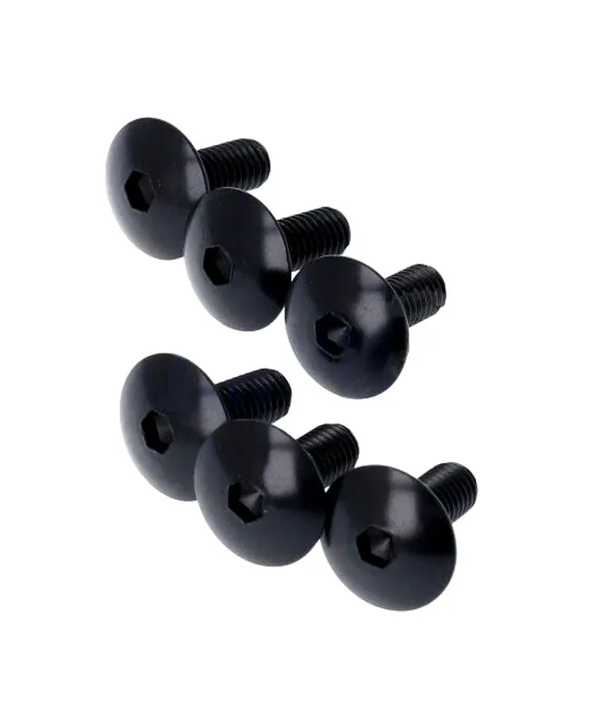 6 Stück Mofa Moped Tuning M6 x15 Linsenkopf Torx Aluminium eloxiert schwarz Jetzt Kaufen