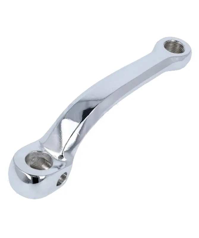 Saisonangebot Pedalarm Tretkurbel links verchromt 125mm für 9,5mm Keil Ciao Citta Bravo