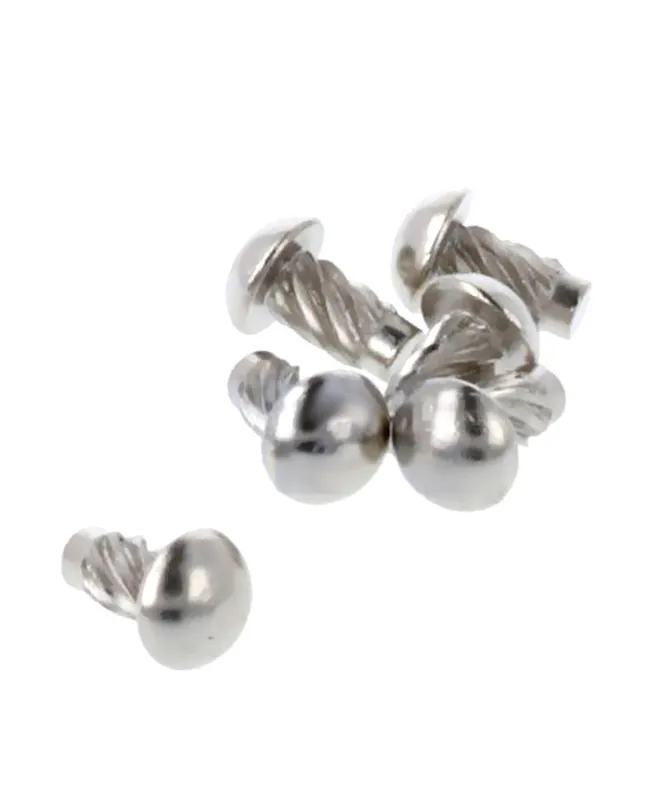 Halbrundkerbnagel 2,1 x 6,1 mm Kerbniete Kerbnagel vernickelt Top-Preis