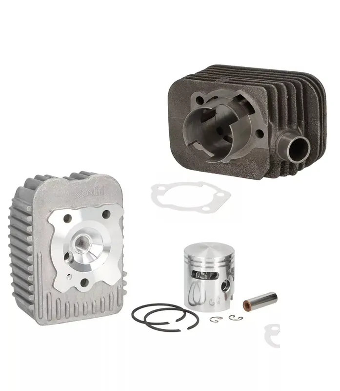 Markenprodukt Zylinder Zylinderkit Polini Racing 65ccm 43mm W-Port 10mm Bolzen Ciao, Bravo, Vespa SI