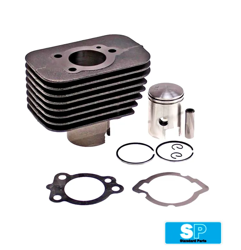 Zylinderkit 50ccm Ø 38,2mm 10mm Bolzen Zylinder Moped 45km/h -SP Parts- Aktuell