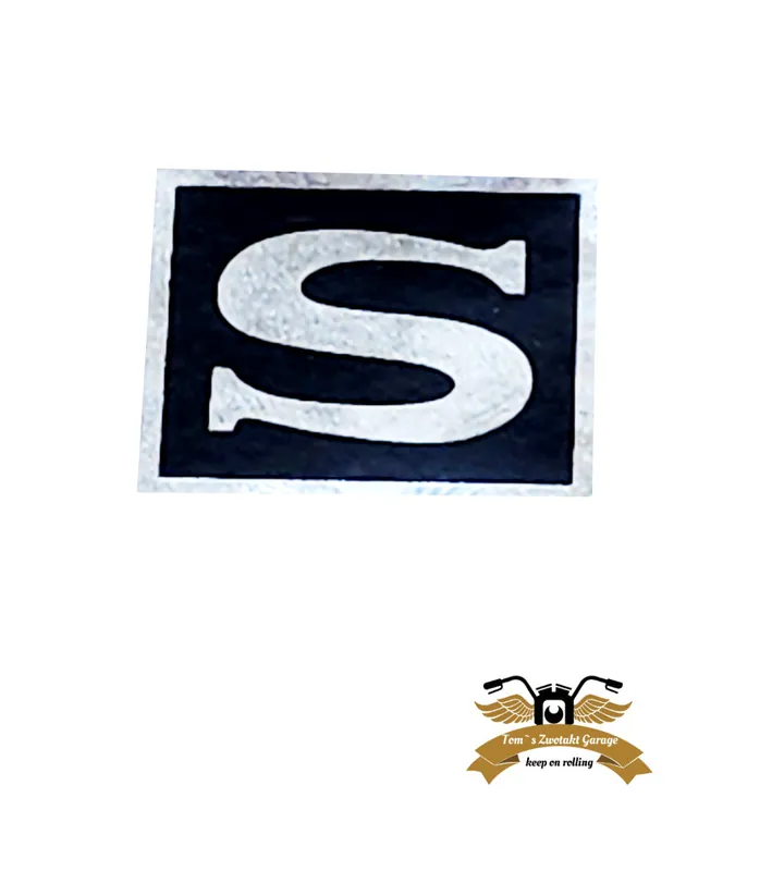 Ciao S Schriftzug Aufkleber Sticker Schutzblech hinten 28x32mm Kotflügel Direktkauf