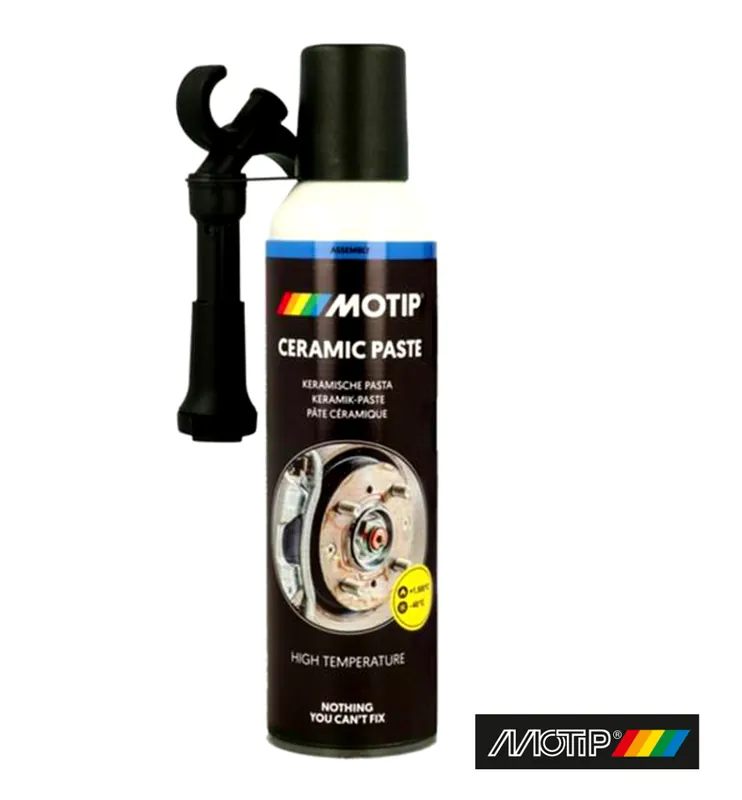Preisknaller Hochtemperatur Keramikpast mit Pinselapplikator 200ml Motip -50°-1500°