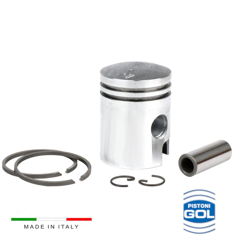 Kolben -GOL- 38,2mm für Kolbenbolzen 10mm Ciao, Bravo, Vespa SI, -GOL- Solange Der Vorrat Reicht