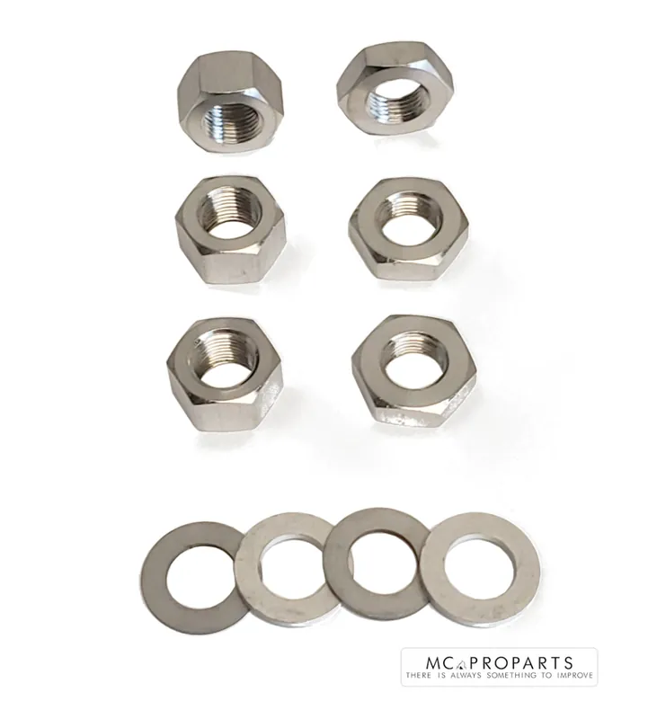 Vorderachse Muttern Edelstahl Distanzier Set Ciao,Bravo,Si, -MC PROPARTS- Sale