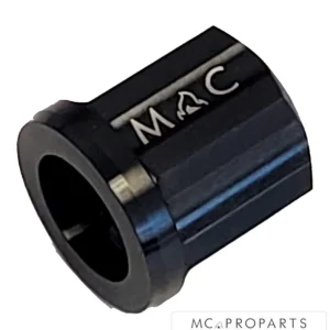 Hinterradmutter Edelstahl statt Freilaufritzel Ciao, Bravo -McProparts- Markenware