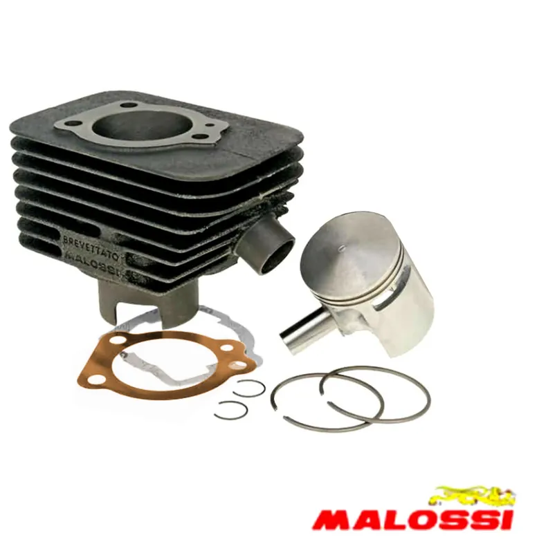 Zylinder Zylinderkit Malossi 3118708 CVF 63 ccm Ø 43mm Bolzen Ø 10mm Ciao Bravo Vespa SI Grauguss Schnäppchen