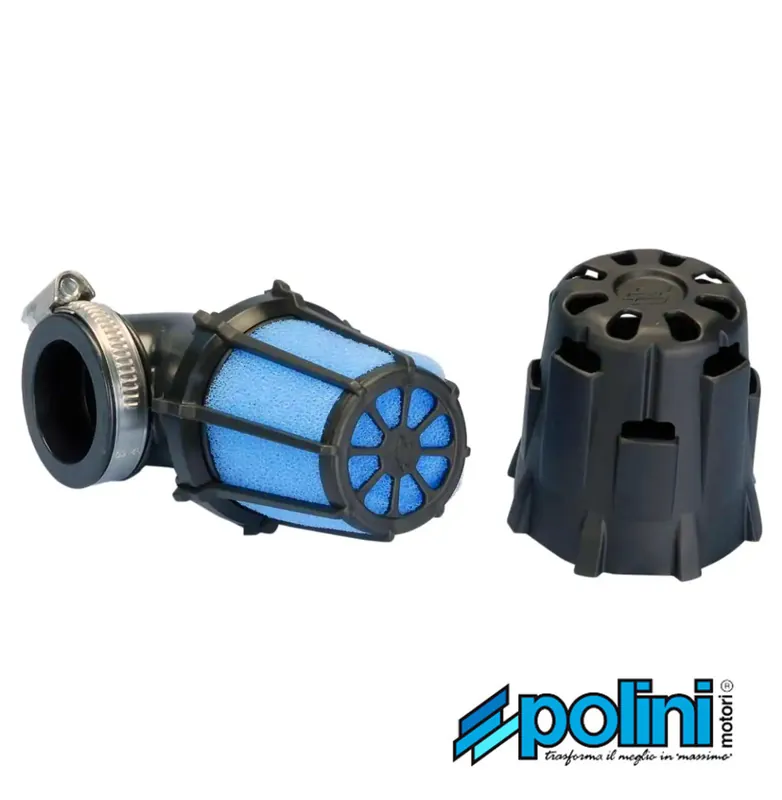 Preisreduziert Luftfilter Polini klein Ø 32mm 90° für PHBG 19-21 Vergaser -Polini-