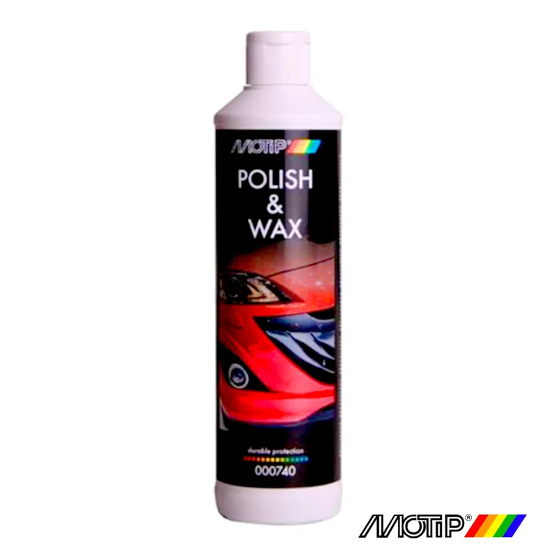 Bestpreis Polish & Wax Car-Care 500ml Flasche -Motip-