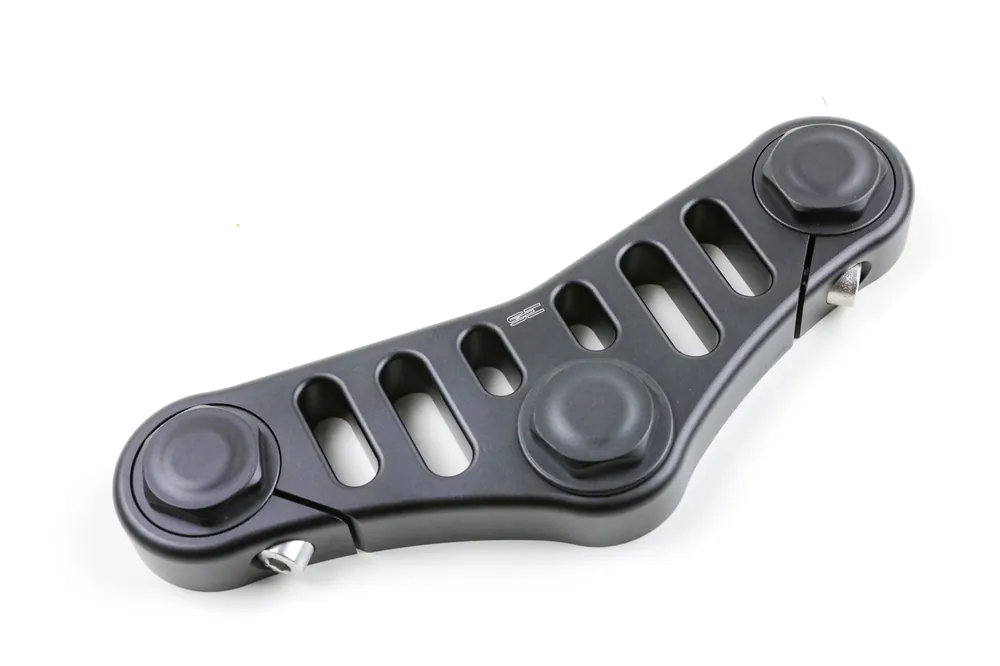 Neu Im Sortiment BMW R65 R80 R100 Monolever Gabelbrücke 38,5mm für Stummellenker mit TÜV