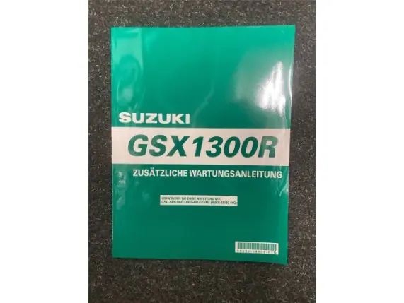 Schnäppchen Zusätzliche Wartungsanleitung GSX1300R