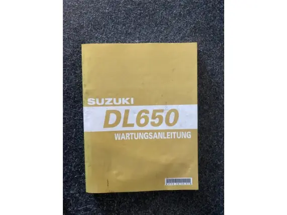 Suzuki Wartungsanleitung DL650 Nur Für Kurze Zeit